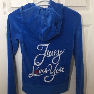 juicy couture sweater size xs